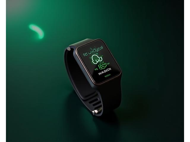 Lumen Fit flagship wearable device glowing with light.