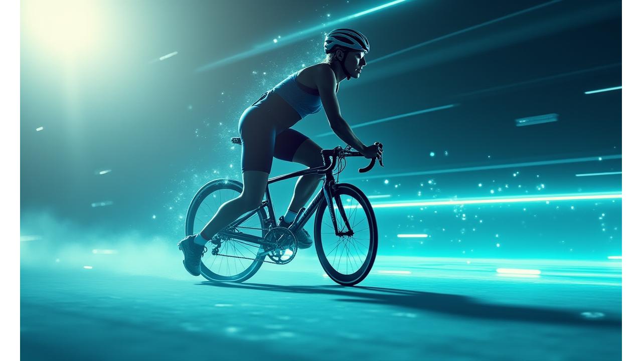 Lumen Fit product in action during a dynamic workout.
