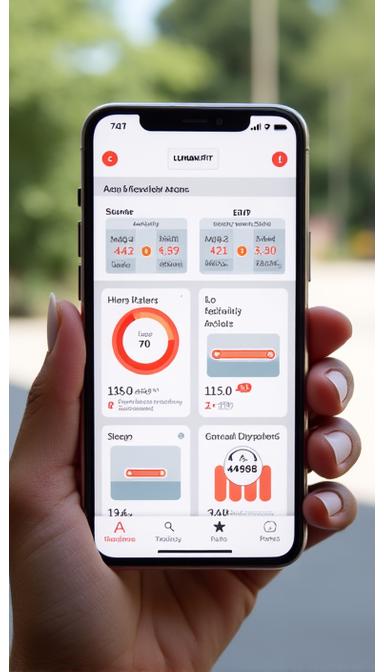 Lumen Fit mobile app screenshot showing detailed daily metrics